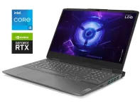 Ігровий ноутбук Lenovo LOQ 15IRH8 / 15.6" (1920x1080) IPS / Intel Core i5-12450H (8 (12) ядер по 3.3 - 4.4 GHz) / 16 GB DDR5 / 480 GB SSD / nVidia GeForce RTX 4050, 6 GB GDDR6, 96-bit / WebCam б/в
