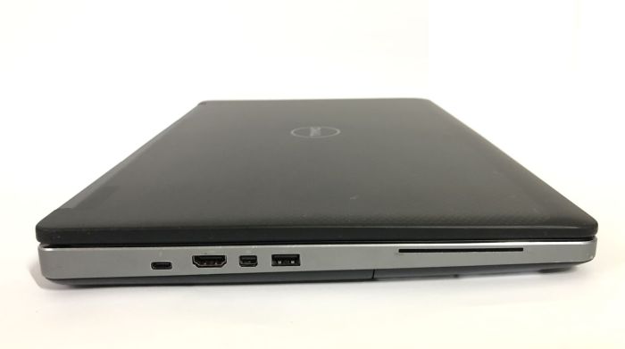 Мобільна робоча станція Б-класу Dell Precision 7520 / 15,6" (1920x1080) IPS / Intel Core i7-7700HQ (4 (8) ядра по 2,8 - 3,8 ГГц) / 16 ГБ DDR4 / 256 ГБ SSD / nVidia Quadro M2200, 4 ГБ GDDR5, 128-біт / WebCam / Win 10 Pro б/в - изображение 4