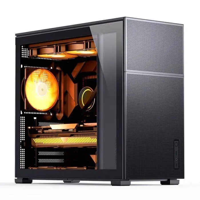 Ігровий ПК Hunter JONSBO D41 MESH Tower / AMD Ryzen 5 7400F (6 (12) ядер по 3,7 - 4,7 ГГц) / 16 ГБ DDR5 / 480 ГБ SSD / nVidia GeForce RTX 3050, 6 ГБ GDDR6, 96-біт - зображення 2