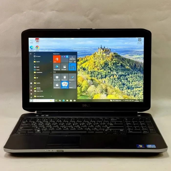 Ноутбук Б-клас Dell Latitude E5530 / 15.6" (1920x1080) TN / Intel Core i5-3320M (2 (4) ядра по 2.6 - 3.3 GHz) / 8 GB DDR3 / 128 GB SSD / Intel HD Graphics 4000 / WebCam / Windows 10 Pro б/в - зображення 2