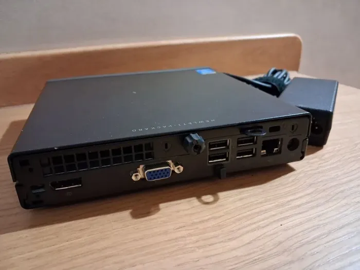 Неттоп Б-клас HP ProDesk 400 G1 TPC-F064-DM USFF / Intel Core i5-4590T (4 ядра по 2.0 - 3.0 GHz) / 8 GB DDR3 / 256 GB SSD / Intel HD Graphics 4600 / DisplayPort б/в - зображення 3