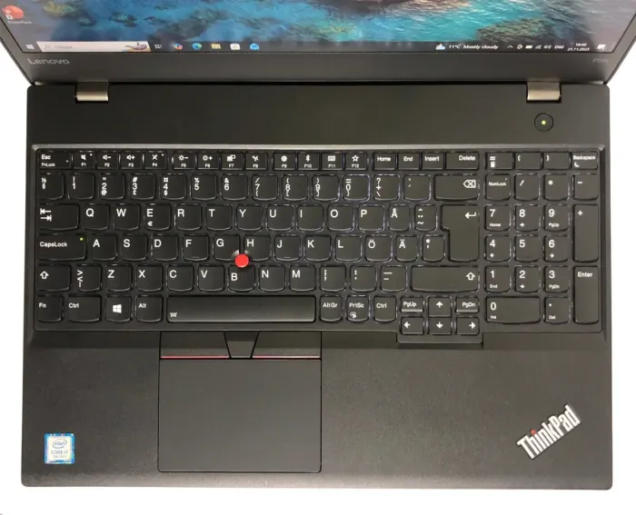 Мобільна робоча станція Lenovo ThinkPad P51s / 15,6" (1920x1080) IPS / Intel Core i7-7500U (2 (4) ядра по 2,7 - 3,5 ГГц) / 16 ГБ DDR4 / 512 ГБ SSD NVMe / nVidia Quadro M520, 2 ГБ GDDR5, 64-біт / WebCam / Win 10 Pro / 2 АКБ б/в - зображення 8