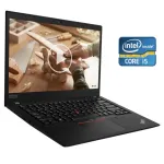 Ультрабук Lenovo ThinkPad T490s / 14" (1920x1080) IPS Touch / Intel Core i5-8365U (4 (8) ядра по 1.6 - 4.1 GHz) / 16 GB DDR4 / 512 GB SSD / Intel UHD Graphics / WebCam / Win 10 Pro б/в