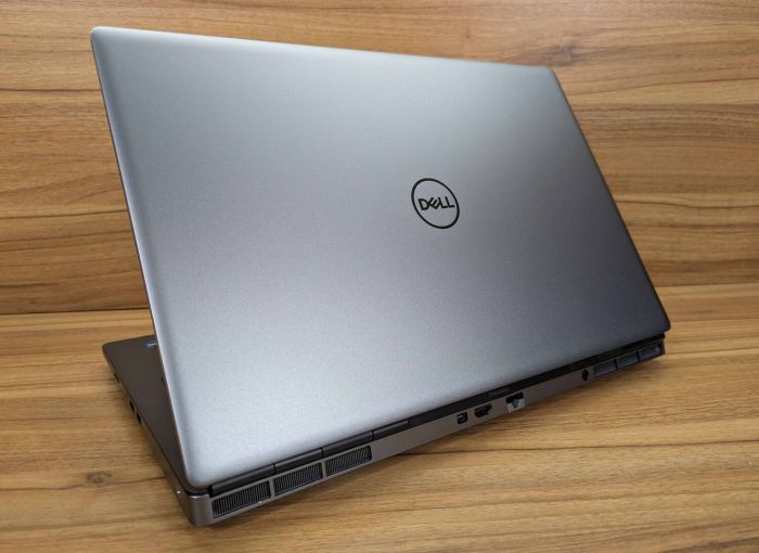 Мобільна робоча станція Dell Precision 7760 / 17,3" (3840x2160) IPS / Intel Xeon W-11855M (6 (12) ядер по 3,2 - 4,9 ГГц) / 32 ГБ DDR4 / 1000 ГБ SSD / nVidia RTX A4000, 8 ГБ GDDR6, 256-біт / WebCam / HDMI / Windows 10 б/в - изображение 6