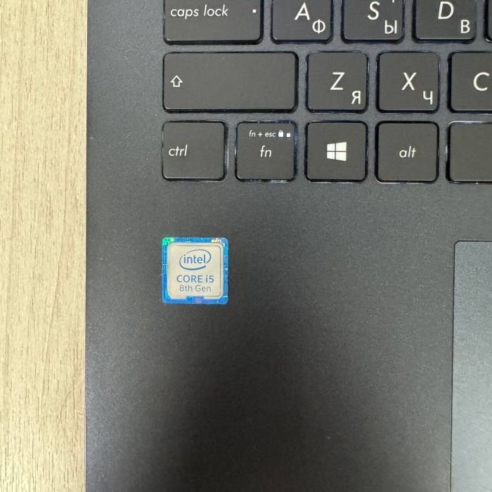 Ігровий ноутбук Б-класу Asus VivoBook X571GT / 15.6" (1920x1080) IPS / Intel Core i5-8300H (4 (8) ядра по 2.3 - 4.0 GHz) / 8 GB DDR4 / 512 GB SSD / nVidia GeForce GTX 1650, 4 GB GDDR5, 128-bit / WebCam б/в - изображение 3