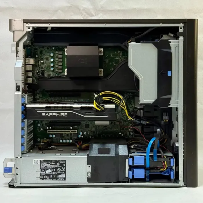 Робоча станція Dell Precision 5810 Workstation Tower / Intel Xeon E5-1650 v3 (6 (12) ядер по 3.5 - 3.8 GHz) / 32 GB DDR4 / 250 GB SSD + 1000 GB HDD / AMD Radeon RX 570, 4 GB GDDR5, 256-bit / DVD-ROM б/в - зображення 6