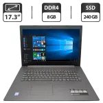 Ноутбук Lenovo V320-17 / 17.3" (1600x900) TN / Intel Core i3-7130U (2 (4) ядра по 2.7 GHz) / 8 GB DDR4 / 240 GB SSD / Intel HD Graphics 620 / WebCam / DVD-ROM б/в
