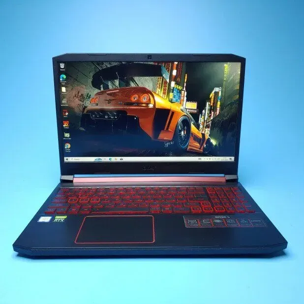 Ігровий ноутбук Acer Nitro 5 AN515-54 / 15.6" (1920x1080) IPS / Intel Core i5-9300H (4 (8) ядра по 2.4 - 4.1 GHz) / 16 GB DDR4 / 512 GB SSD / nVidia GeForce RTX 2060, 6 GB GDDR6, 192-bit / WebCam / Win 10 Home б/в - зображення 2