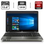Ноутбук HP ProBook 4535s / 15.6" (1366x768) TN / AMD A6-3420M (4 ядра по 1.5 - 2.4 GHz) / 8 GB DDR3 / 128 GB SSD / AMD Radeon HD 7470M, 1 GB GDDR3, 64-bit / WebCam / DVD-ROM б/в