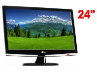 Монітор Б-клас LG Flatron W2453SQ-PF / 24" (1920x1080) TN / 1x VGA / Кабелі в комплекті б/в