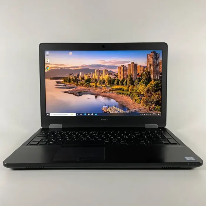 Ноутбук Dell Latitude E5570 / 15.6" (1920x1080) IPS / Intel Core i5-6440HQ (4 ядра по 2.6 - 3.5 GHz) / 8 GB DDR4 / 256 GB SSD / Intel HD Graphics 530 / HDMI / WebCam б/в - зображення 2