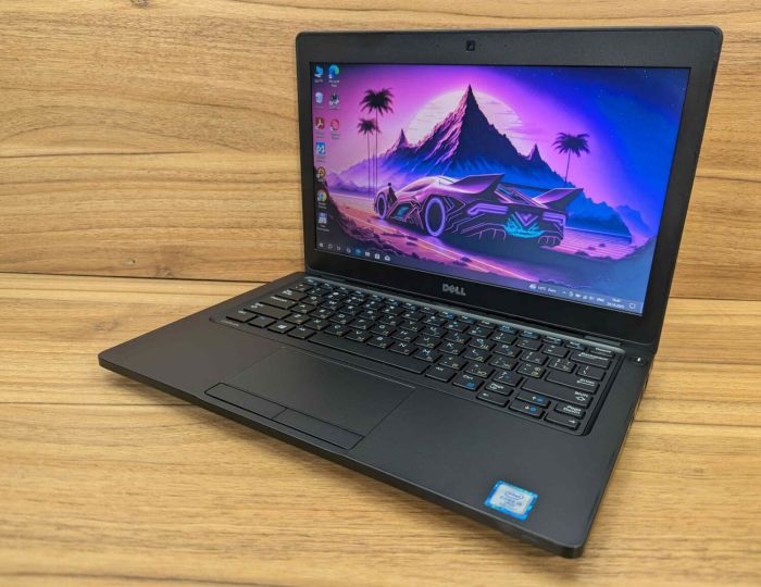 Нетбук Dell Latitude 5280 / 12.5" (1366x768) TN / Intel Core i5-7300U (2 (4) ядра по 2.6 - 3.5 GHz) / 16 GB DDR4 / 256 GB SSD / Intel HD Graphics 620 / WebCam / Windows 10 б/в - зображення 5