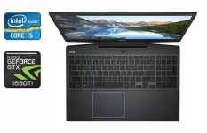 Ігровий ноутбук Dell G3 3590 / 15.6" (1920x1080) IPS / Intel Core i5-9300H (4 (8) ядра по 2.4 - 4.1 GHz) / 16 GB DDR4 / 512 GB SSD / nVidia GeForce GTX 1660 Ti, 6 GB GDDR6, 192-bit / WebCam / Windows 10 б/в