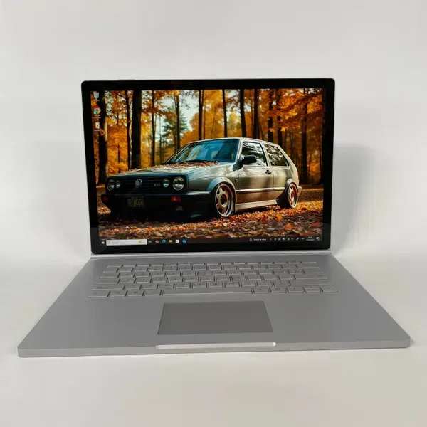Ноутбук-трансформер Б-клас Microsoft Surface Book 2 / 15" (3240x2160) IPS Touch / Intel Core i7-8650U (4 (8) ядра по 1.9 - 4.2 GHz) / 16 GB DDR3 / 512 GB SSD / nVidia GeForce GTX 1060, 6 GB GDDR5, 192-bit / WebCam / SD Card Reader б/в - зображення 2