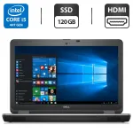 Ноутбук Б-клас Dell Latitude E6540 / 15.6" TN / Core i5-4300M (2 4) ядра по 2.6  .3 Hz) / 4GB DDR3 / 120GB SSD / HD Graphics 4600 / WebCam  б/в