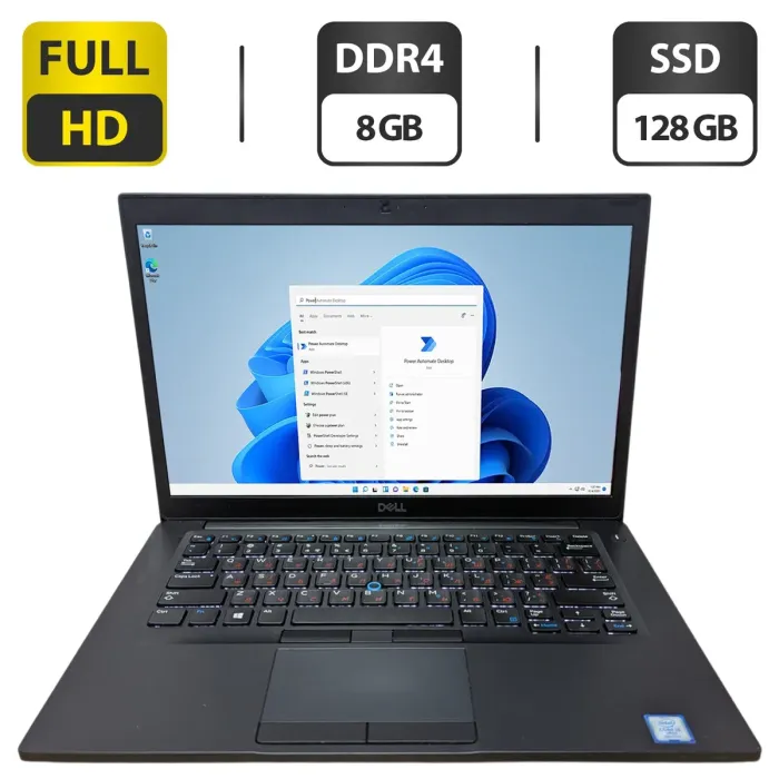 Ультрабук Dell Latitude 7480 / 14" (1920x1080) TN / Intel Core i5-8350U (4 (8) ядра по 1.7 - 3.6 GHz) / 8 GB DDR4 / 128 GB SSD / Intel HD Graphics 520 / WebCam б/в - зображення 1