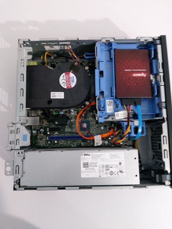 Комплект ПК: комп'ютер Dell OptiPlex 3050 SFF / Intel Core i5-7500 (4 ядра по 3,4 - 3,8 ГГц) / 16 ГБ DDR4 / 512 ГБ SSD / Intel HD Graphics 630 / DVD-ROM + Монітор Prologix P2525HF / 25" (1920x1080) IPS / VGA, HDMI б/в - зображення 7