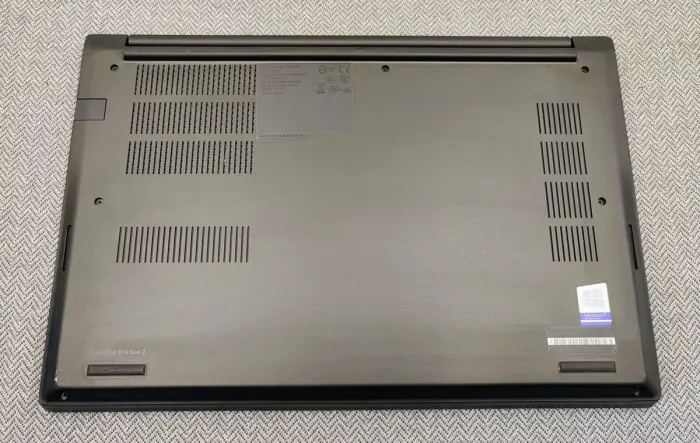 Ноутбук Lenovo ThinkPad E14 Gen 2 / 14" (1920x1080) IPS / Intel Core i3-1115G4 (2 (4) ядра по 1.7 - 4.1 GHz) / 16 GB DDR4 / 256 GB SSD M.2 / Intel UHD Graphics / WebCam б/в - зображення 9