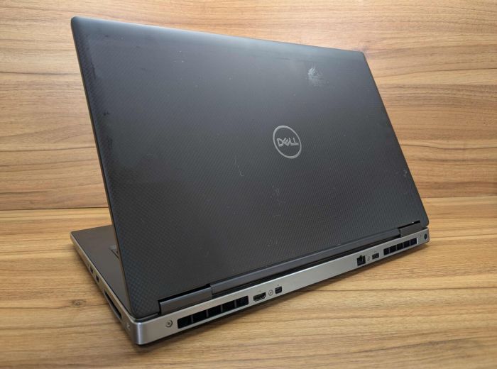 Мобільна робоча станція Dell Precision 7740 / 17.3" (1920x1080) IPS / Intel Xeon E-2276M (6 (12) ядер по 2.8 - 4.7 GHz) / 32 GB DDR4 / 512 GB SSD + 512 GB SSD / nVidia Quadro RTX 4000, 8 GB GDDR6, 256-bit / WebCam / Windows 10 б/в - зображення 6