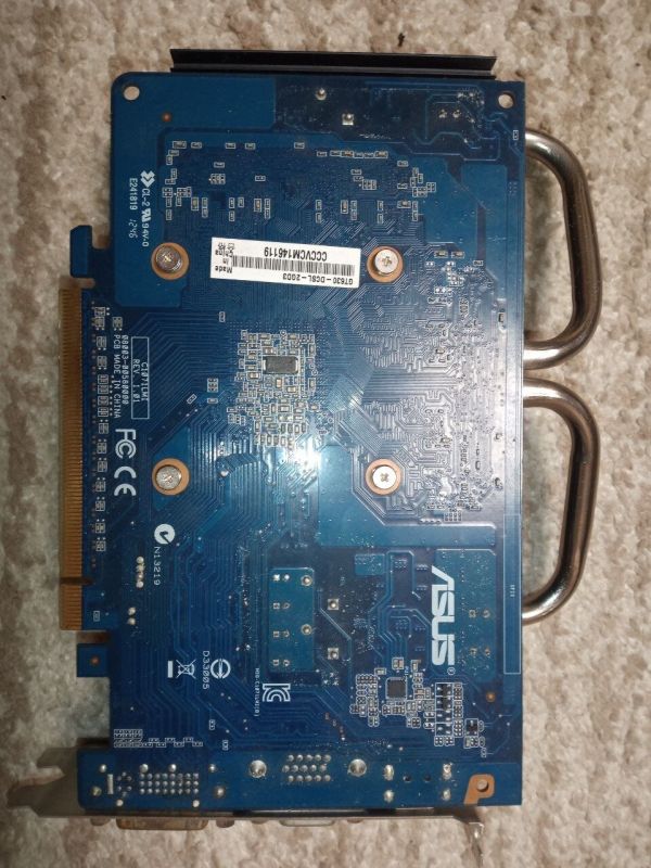 Дискретна відеокарта Asus nVidia GeForce GT 630 DirectCU Silent V2, 2 ГБ DDR3, 128-біт / 1x HDMI, 1x DVI, 1x VGA б/в - зображення 3