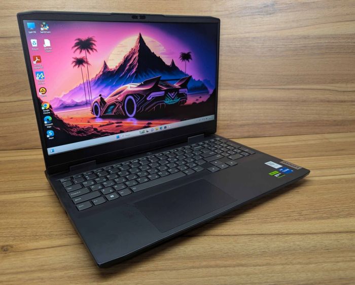 Ігровий ноутбук Б-клас Lenovo IdeaPad Gaming 3 15IAH7 / 15.6" (1920x1080) IPS / Intel Core i5-12450H (8 (12) ядер по 3.3 - 4.4 GHz) / 16 GB DDR4 / 512 GB SSD / nVidia GeForce RTX 3050, 4 GB GDDR6, 128-bit / WebCam / Windows 11 б/в - зображення 5