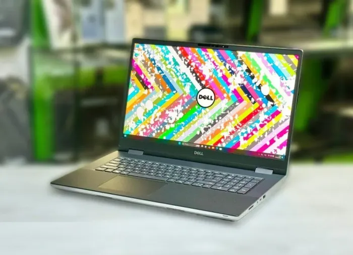 Мобільна робоча станція Dell Precision 7770 / 17.3" (1920x1080) IPS / Intel Core i9-12950HX (16 (24) ядра по 3.6 - 5.0 GHz) / 128 GB DDR5 / 1000 GB SSD M.2 / nVidia RTX A3000, 12 GB GDDR6, 128-bit / WebCam / Win 11 Pro б/в - зображення 4