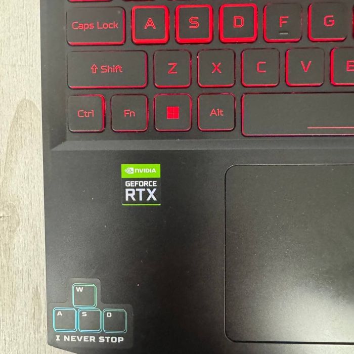 Ігровий ноутбук Б-клас Acer Nitro 5 AN515-55 / 15.6" (1920x1080) IPS / Intel Core i5-11400H (6 (12) ядер по 2.7 - 4.5 GHz) / 16 GB DDR4 / 512 GB SSD NVMe / nVidia GeForce RTX 3050 Ti, 4 GB GDDR6, 128-bit / WebCam б/в - зображення 8