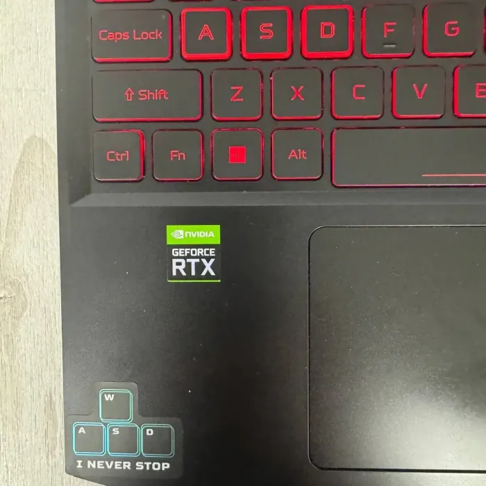 Ігровий ноутбук Б-клас Acer Nitro 5 AN515-55 / 15.6" (1920x1080) IPS / Intel Core i5-11400H (6 (12) ядер по 2.7 - 4.5 GHz) / 16 GB DDR4 / 512 GB SSD NVMe / nVidia GeForce RTX 3050 Ti, 4 GB GDDR6, 128-bit / WebCam б/в - зображення 8