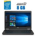 Ультрабук Dell Latitude E7450 / 14" (1920x1080) IPS / Intel Core i7-5600U (2 (4) ядра по 2.6 - 3.2 GHz) / 8 GB DDR3 / 256 GB SSD / Intel HD Graphics 5500 / WebCam б/в