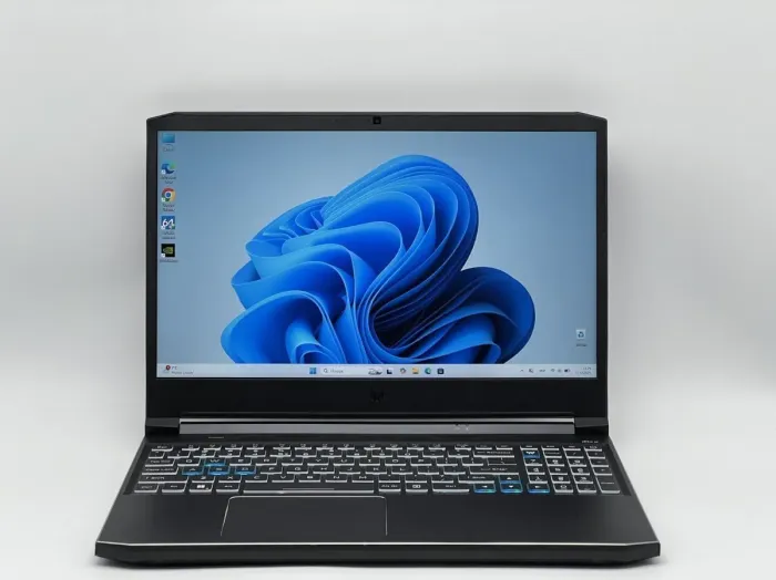 Ігровий ноутбук Б-класу Acer Predator Helios 300 PH315-54-760s / 15.6" (1920x1080) IPS / Intel Core i7-11800H (8 (16) ядер по 2.3 - 4.6 GHz) / 16 GB DDR4 / 960 GB SSD / nVidia GeForce RTX 3060, 6 GB GDDR6, 192-bit / WebCam б/в - изображение 2