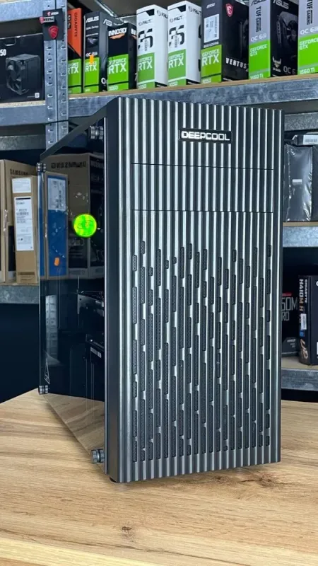 Ігровий ПК Deepcool Matrexx 30 Tower / AMD Ryzen 3 1200 (4 ядра по 3.1 - 3.4 GHz) / 8 GB DDR4 / 120 GB SSD + 500 GB HDD / AMD Radeon RX 560, 4 GB GDDR5, 128-bit / 500W - зображення 2