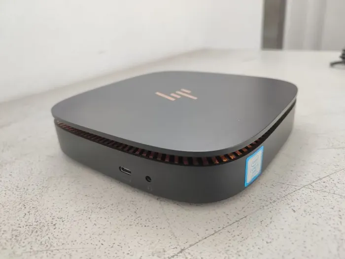 Неттоп HP Elite Slice G1 USFF / Intel Core i5-7500T (4 ядра по 2.7 - 3.3 GHz) / 8 GB DDR4 / 256 GB SSD / Intel HD Graphics 530 / Wi-Fi / Bluetooth б/в - зображення 4