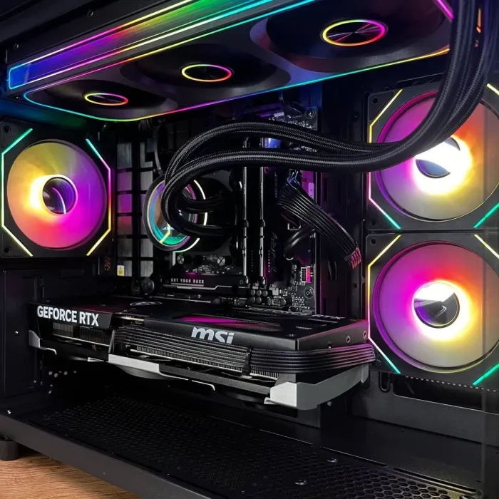 Збірка на замовлення: ігровий ПК AeroCool P300C Tower / AMD Ryzen 7 7800X3D (8 (16) ядер по 4,2 - 5,0 ГГц) / 32 ГБ DDR5 / 1000 ГБ SSD M.2 / nVidia GeForce RTX 5070 Ti, 16 ГБ GDDR7, 256-bit / 750W - зображення 7