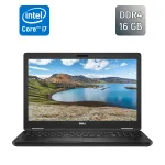 Ноутбук Б-клас Dell Latitude 5580 / 15.6" (1366x768) TN / Intel Core i7-7820HQ (4 (8) ядра по 2.9 - 3.9 GHz) / 16 GB DDR4 / 256 GB SSD / Intel HD Graphics 630 / WebCam / HDMI б/в