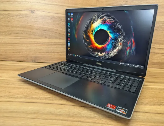 Ігровий ноутбук Dell G5 5505 / 15.6" (1920x1080) IPS / AMD Ryzen 7 4800H (8 (16) ядер по 2.9 - 4.2 GHz) / 16 GB DDR4 / 512 GB SSD / AMD Radeon RX 5600M, 6 GB GDDR6, 192-bit / WebCam / HDMI / Windows 10 б/в - зображення 5