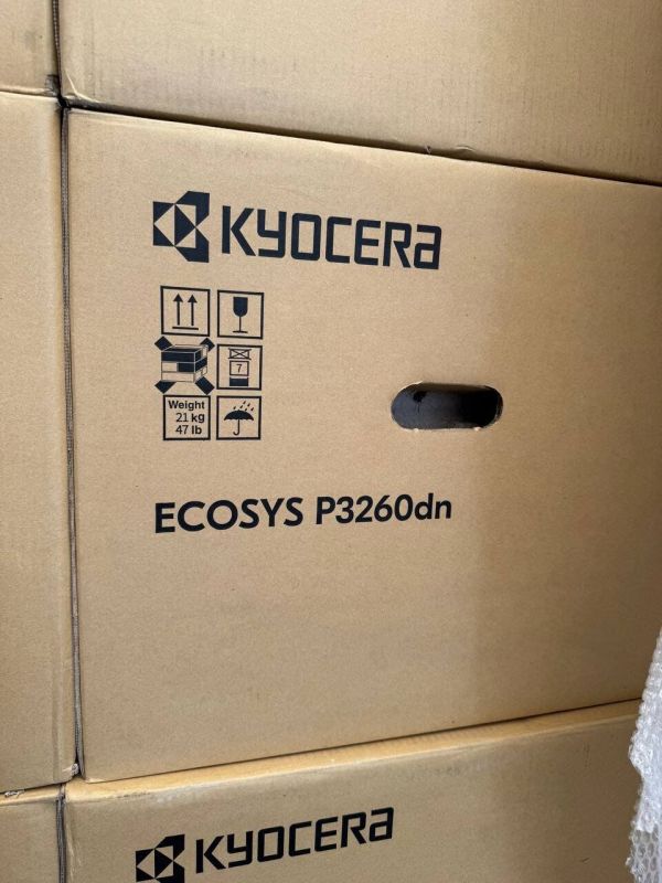 Принтер Kyocera Ecosys P3260dn / Лазерний монохромний друк / 1200x1200 dpi / A4 / 60 стор/хв / USB, Ethernet / Дуплекс - зображення 10
