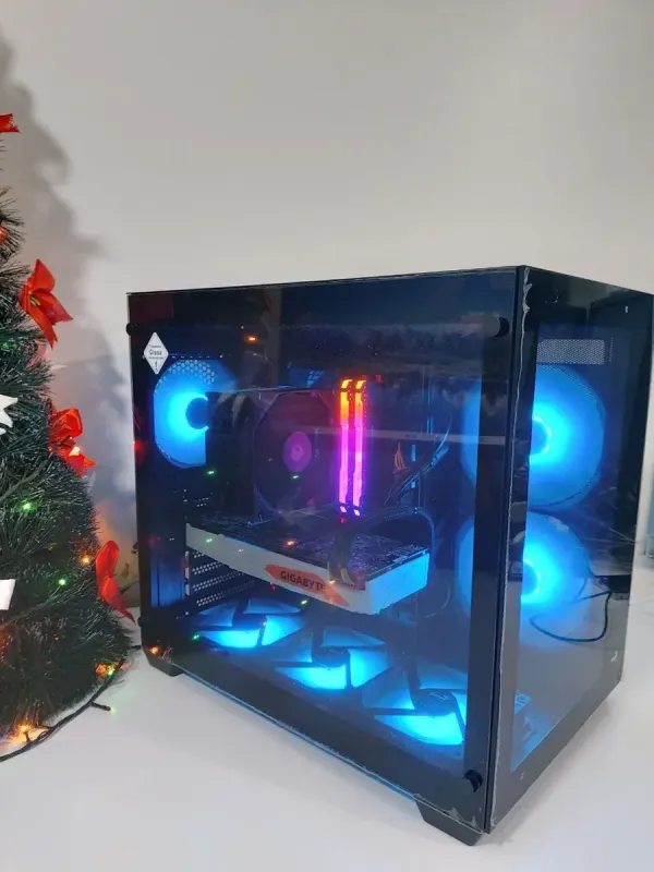 Ігровий ПК AeroCool Dryft Tower / Intel Core i7-8700 (6 (12) ядра по 3,2 - 4,6 ГГц) / 32 ГБ DDR4 / 1000 ГБ SSD M.2 + 1000 ГБ HDD / nVidia GeForce GTX 1080 Ti, 11 ГБ GDDR5X, 320-bit / 700 Вт б/в - зображення 4