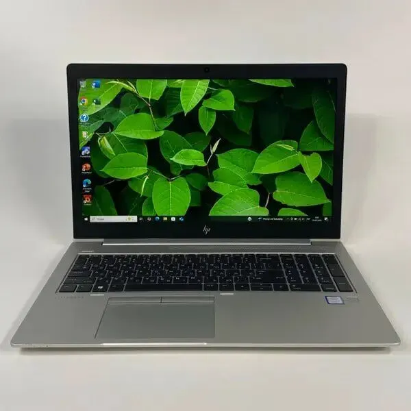 Ультрабук Б-клас HP EliteBook 850 G5 / 15.6" (1920x1080) IPS / Intel Core i5-8250U (4 (8) ядра по 1.6 - 3.4 GHz) / 16 GB DDR4 / 256 GB SSD / Intel HD Graphics 620 / WebCam / TouchID б/в - зображення 2