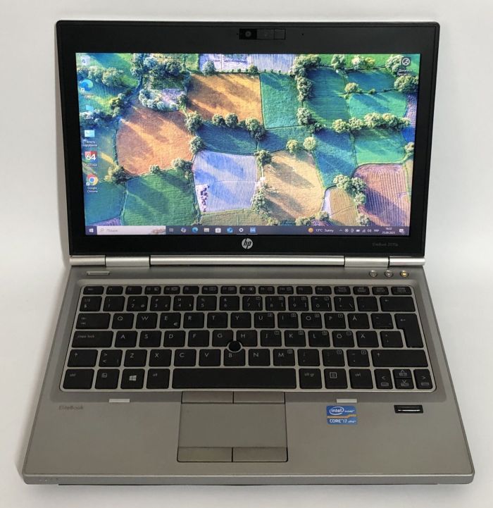 Нетбук Б-клас HP EliteBook 2570p / 12.5" (1366x768) TN / Intel Core i7-3520M (2 (4) ядра по 2.9 - 3.6 GHz) / 4 GB DDR3 / 320 GB HDD / Intel HD Graphics 4000 / WebCam / DVD-ROM / Win 10 Pro б/в - зображення 2