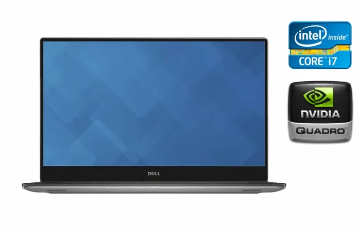 Мобільна робоча станція Dell Precision 5520 / 15.6" (1920x1080) IPS / Intel Core i7-7820HQ (4 (8) ядра по 2.9 - 3.9 GHz) / 16 GB DDR4 / 512 GB SSD / nVidia Quadro M1200, 4 GB GDDR5, 128-bit / HDMI / Windows 10 б/в - зображення 1
