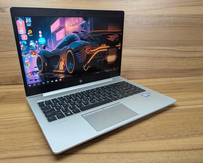 Ультрабук HP EliteBook 840 G5 / 14" (1920x1080) IPS / Intel Core i5-8250U (4 (8) ядра по 1.6 - 3.4 GHz) / 16 GB DDR4 / 512 GB SSD / Intel UHD Graphics 620 / WebCam / TouchID / Windows 10 б/в - зображення 4