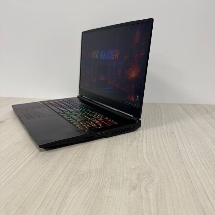 Ігровий ноутбук Б-клас MSI GE75 Raider 10SF / 17.3" (1920x1080) IPS / Intel Core i7-10750H (6 (12) ядер по 2.6 - 5.0 GHz) / 16 GB DDR4 / 512 GB SSD NVMe + 1000 GB HDD / nVidia GeForce RTX 2070, 8 GB GDDR6, 256-bit / WebCam б/в - зображення 5