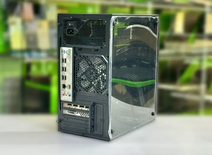 Ігровий ПК GameMax ET-211-2U3 Tower / Intel Xeon E5-2640v3 (8 (16) ядер по 2.6 - 3.4 GHz) / 16 GB DDR3 / 512 GB SSD / AMD Radeon RX 580, 8 GB GDDR6, 256-bit / Win 10 б/в - зображення 3