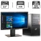 Комплект ПК:  комп'ютер Fujitsu Esprimo P756 E90+ Tower / Intel Core i3-6100 (2 (4) ядра по 3.7 GHz) / 8 GB DDR4 / 128 GB SSD + 500 GB HDD / Intel HD Graphics 530 + Монітор Б-клас 22" (1680x1050) TN  б/в