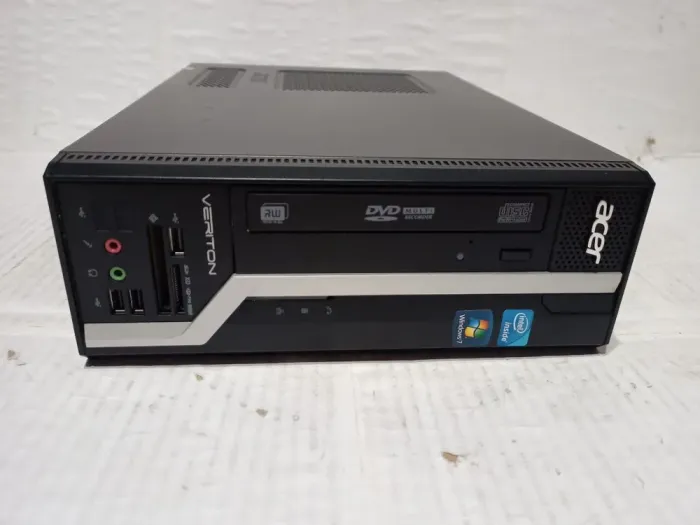 ПК Acer Veriton X2611G SFF / Intel Сore i3-2120 (2 (4) ядра по 3.3 GHz) / 4 GB DDR3 / 500 GB HDD / Intel HD Graphics 2000 / DVD-RW / Win 7 б/в - зображення 2