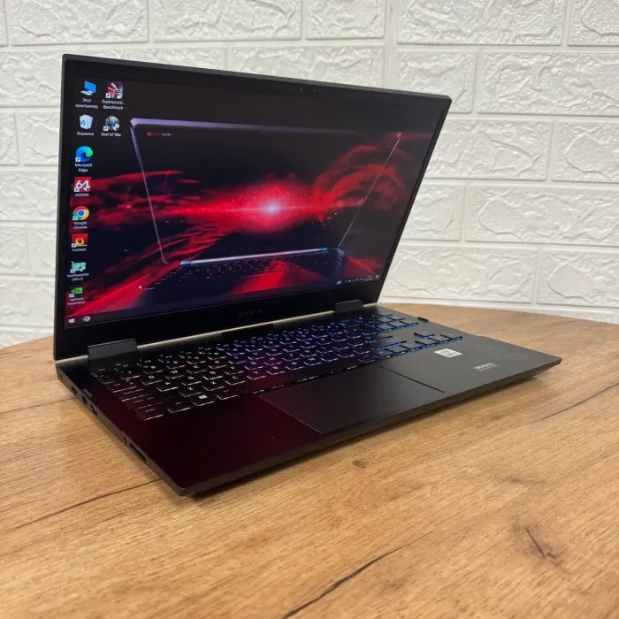 Ігровий ноутбук Б-клас HP Omen 15-ek1013dx / 15.6" (1920x1080) IPS / Intel Core i7-10750H (6 (12) ядер по 2.6 - 5.0 GHz) / 16 GB DDR4 / 1000 GB SSD / nVidia GeForce RTX 3070, 8 GB GDDR6, 256-bit / WebCam б/в - зображення 4