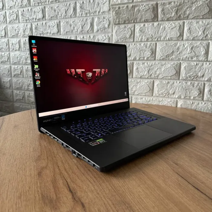 Ігровий ноутбук Asus ROG Zephyrus G15 GA503QR / 15.6" (2560x1440) IPS / AMD Ryzen 9 5900HS (8 (16) ядер по 3.0 - 4.6 GHz) / 16 GB DDR4 / 1000 GB SSD / nVidia GeForce RTX 3070, 8 GB GDDR6, 256-bit / WebCam б/в - зображення 4