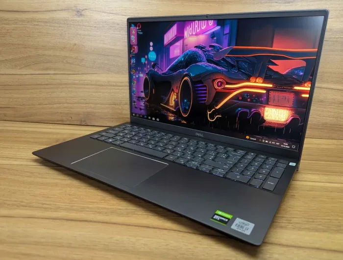 Ігровий ноутбук Dell Vostro 7500 / 15.6" (1920x1080) IPS / Intel Core i7-10750H (6 (12) ядер по 2.6 - 5.0 GHz) / 16 GB DDR4 / 512 GB SSD / nVidia GeForce GTX 1650, 4 GB GDDR6, 128-bit / WebCam / Fingerprint / Windows 10 б/в - зображення 5