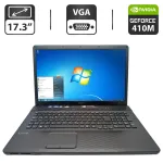 Ноутбук Sony VPCEJ / 17.3" (1600x900) TN / Intel Core i3-2350M (2 (4) ядра по 2.3 GHz) / 6 GB DDR3 / 640 GB HDD / nVidia GeForce 410M, 1 GB GDDR3, 64-bit / WebCam / DVD-ROM б/в