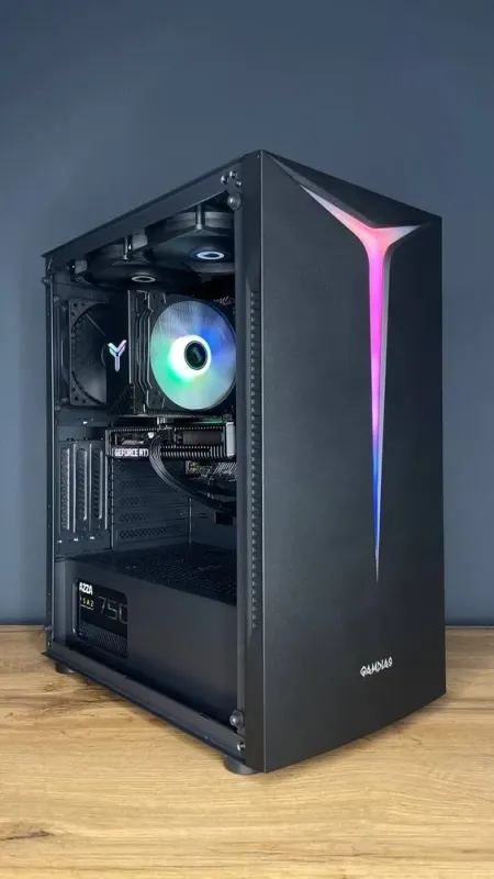Ігровий ПК Gamdias / Core i5-10400F (6(12) ядер по 2.9-4.3GHz) / 16GB DDR4 / 512GB SSD M.2 + 1000GB HDD / GeForce RTX 3060, 12GB GDDR6, 192bit / 750W - зображення 2